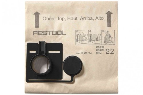 Festool - Sac de filtrare fis-ct 22/5