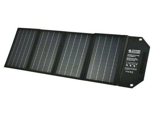 Panou solar portabil din siliciu monocristalin 28W - KS-SP28W-4