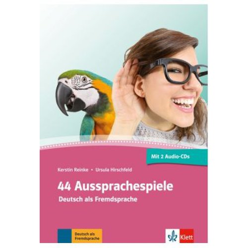 44 Aussprachespiele, Buch + 2 Audio-CDs + Online-Angebot. Deutsch als Fremdsprache - Ursula Hirschfeld