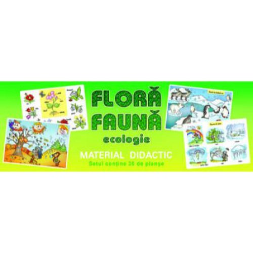 Planse Flora, fauna - 30 planse