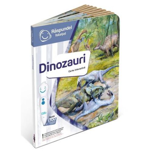 Raspundel Istetel carte interactiva Dinozauri