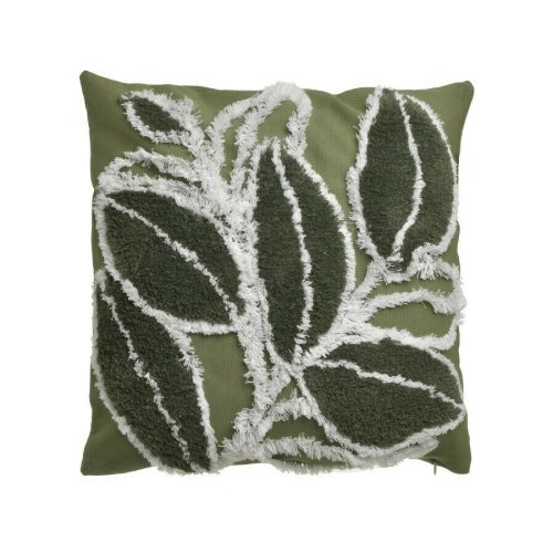 Perna decorativa, Textil, Verde, Leaves