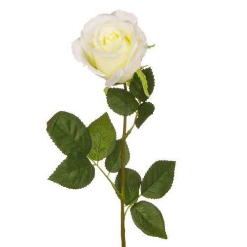Foglia - Trandafir alb artificial