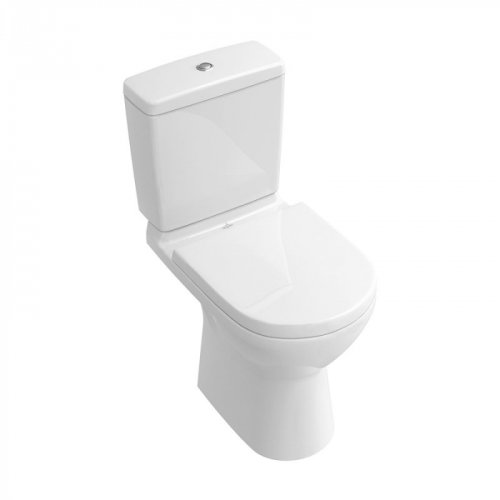 Vas wc stativ monobloc, direct flush, rotund, alb, O.Novo, Villeroy Boch