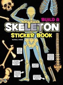 Dover Publications - Build a skeleton sticker book [with sticker(s)], paperback/patricia j. wynne