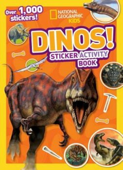 National Geographic Society - Dinos sticker activity book 'with sticker(s)', paperback/national geographic kids