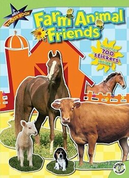 Simon Scribbles - Farm animal friends: a mega sticker book [with sticker(s)], paperback/siobhan ciminera