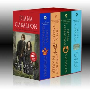 Dell - Outlander boxed set: outlander, dragonfly in amber, voyager, drums of autumn, paperback/diana gabaldon