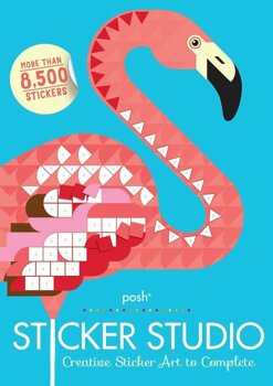 Posh sticker studio: creative sticker art to complete, paperback/Andrews Mcmeel Publishing