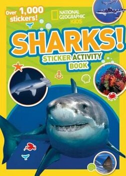 National Geographic Society - Sharks sticker activity book 'with sticker(s)', paperback/nationalgeographic kids