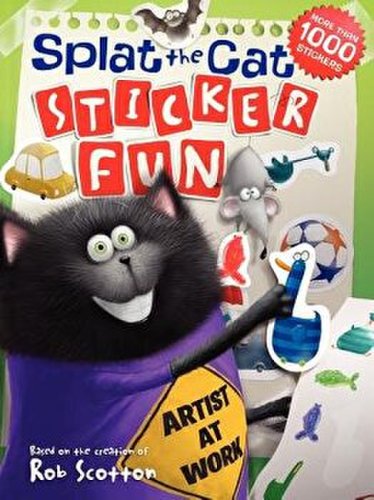 Harperfestival - Splat the cat: sticker fun [with sticker(s)], paperback/rob scotton