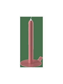 Suport pentru lumanari, Designnest, lunedot, suport magnetic, 20 cm, roz