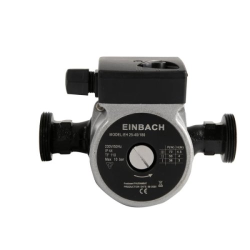 Einbach Ibo - Pompa recirculare centrala ibo einbach eh 25-40/180, 48l/min, putere 72w
