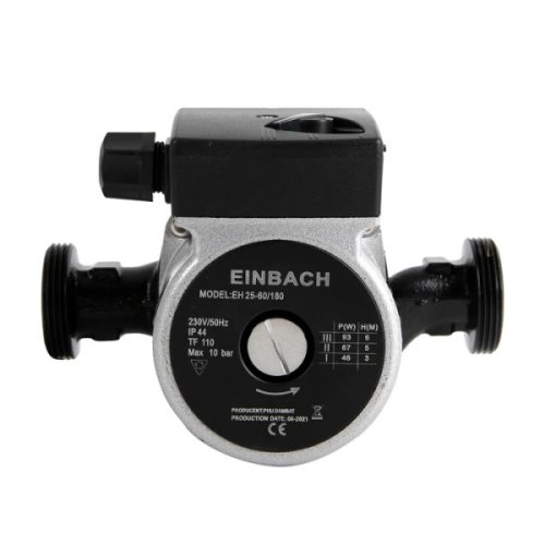 Einbach Ibo - Pompa recirculare centrala ibo einbach eh 25-60/180, 55l/min, putere 93w