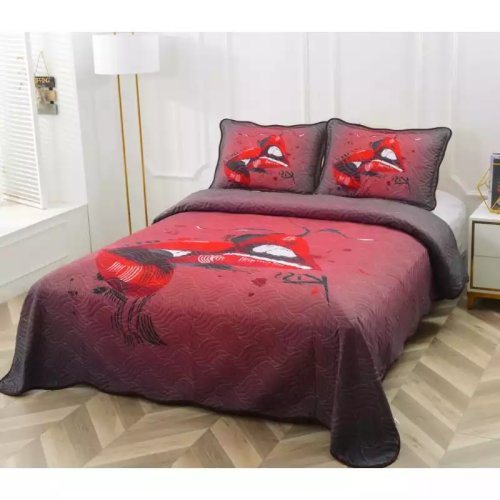 Lenjerii De Calitate - Set cuvertura de pat din bumbac 3d - yy02