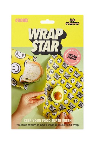 Luckies of London pungă și ambalaj reutilizabile pentru sandvișuri Wrap Star