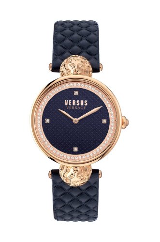 Versus Versace Ceas VSPZU0321 femei, culoarea albastru marin