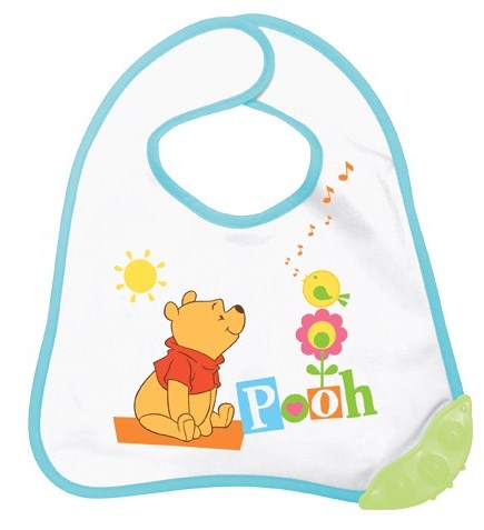 Rotho Babydesign - Baveta cu inel dentitie winni the pooh