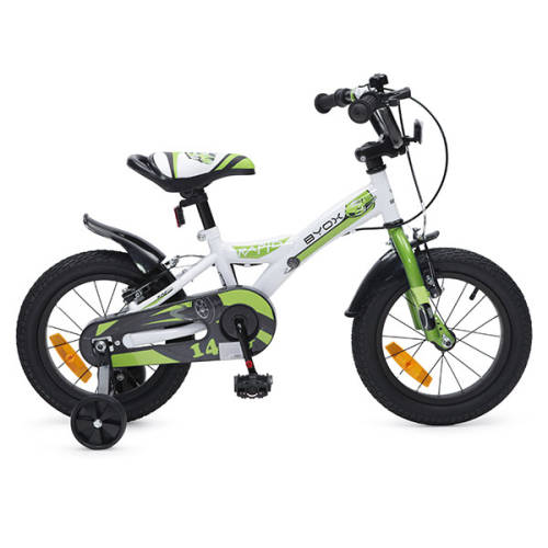 Byox - Bicicleta pentru copii rapid green 14 inch