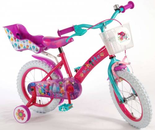 E&l Cycles - Bicicleta pentru fetite el trolls 14 inch