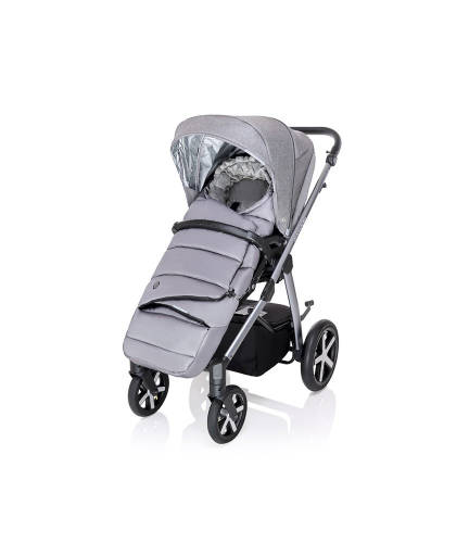 Carucior multifunctional Baby Design Husky + Winter Pack 07 Gray 2020