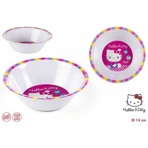 Castron melamina pentru copii Hello Kitty