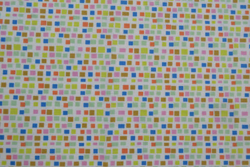 Kids Decor - Cearceaf colorat mozaic cu elastic pentru saltea 60x120 cm