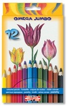 Creioane de colorat Omega Jumbo Koh-I-Noor.