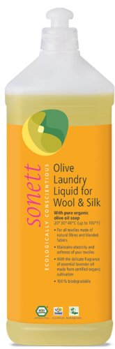 Detergent ecologic lichid pentru lana si matase 1L Sonett