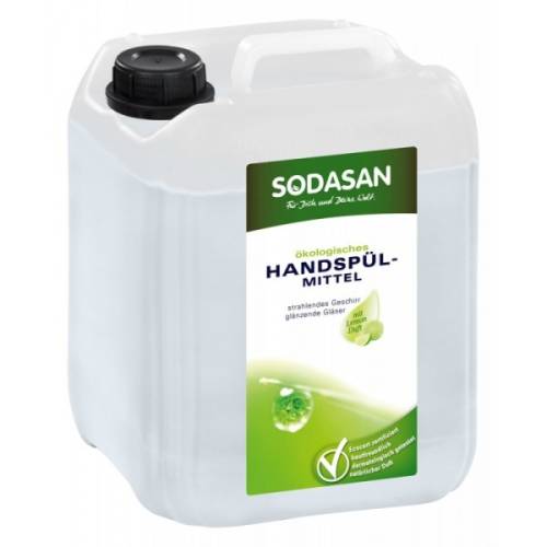 Sodasan - Detergent lichid ecologic pentru vase cu lamaie 5l