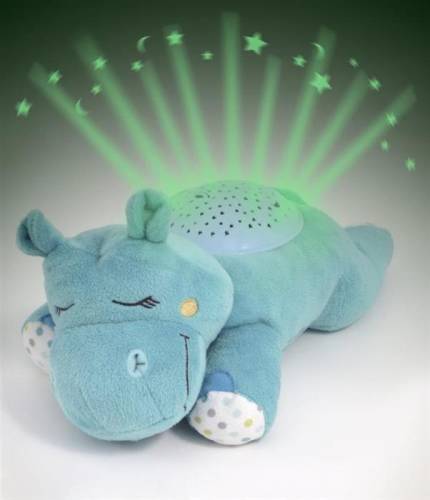 Summer Infant - Lampa cu sunete si proiectii hippo