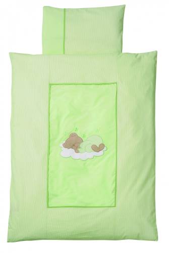 Easy Baby - Lenjerie pat sleeping bear green