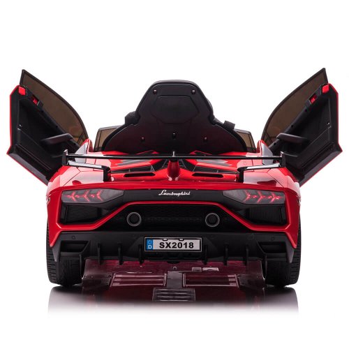 Masinuta electrica Lamborghini Aventador SVJ SX2018 rosu