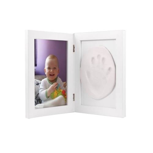 Memory Frame White Baby HandPrint