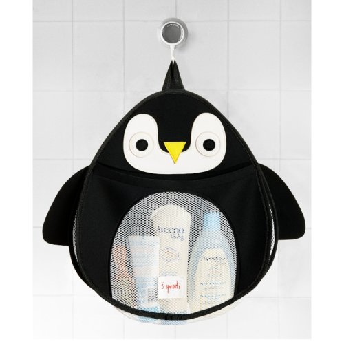 Organizator de baie pentru cosmetice si jucarii Pinguin 3 Sprouts