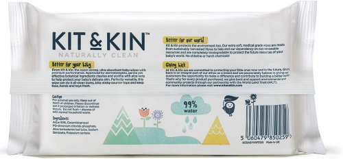 Servetele umede biodegradabile KitKin