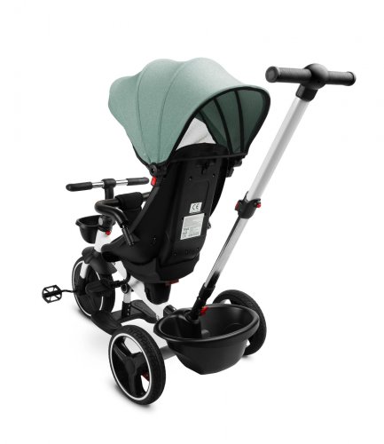 Tricicleta cu maner parental si scaun reversibil Toyz Dash verde