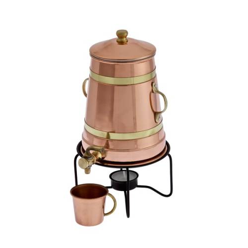 Ibric din Cupru - Fierbator/Incalzitor Ceai, Cafea, Vin 1,5L
