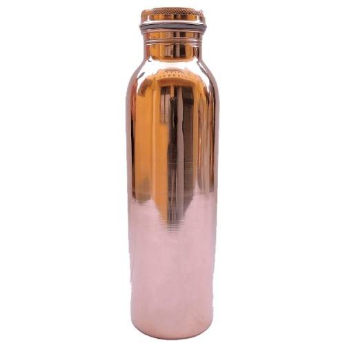 Almacucina - Sticla cupru lucios pentru alcalinizarea apei, 900ml, ayurveda