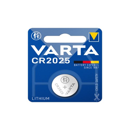 Baterie Varta CR2025 3V cu litium 6025112401 1buc blister