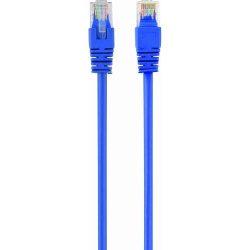 Cablu UTP Retea, Albastru, Cat5e, 0.5m Lungime - Cablu Ethernet cu Mufa, Conector RJ45