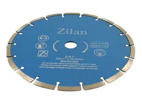 Disc diamantat segmentat Zilan, 230mm