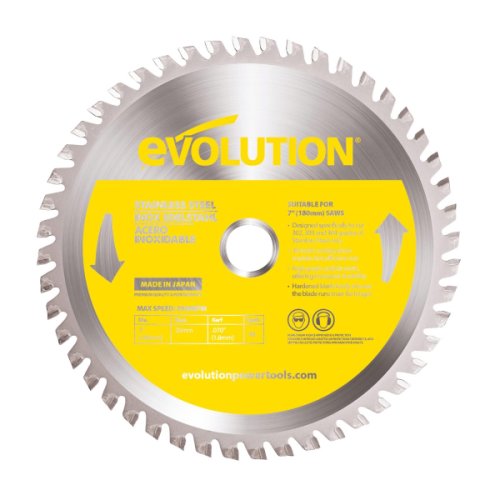 Disc pentru fierastrau circular, taiere inox Evolution EVOEVOBLADESS-0439, Ø180 x 20 mm, 48 dinti
