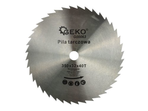 Disc pentru lemn 350x32x40T, Geko, G00063