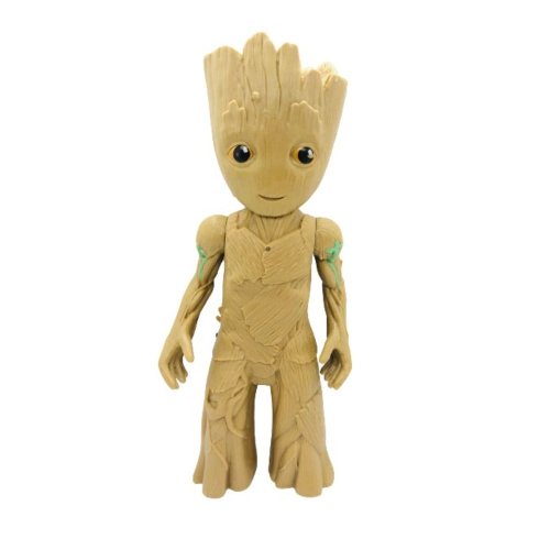 Figurina Baby Groot cu sunete si lumini pentru copii, 30 cm