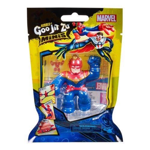 Figurina Goo Jit Zu Minis S5 Marvel Captain Marvel 41380-41387