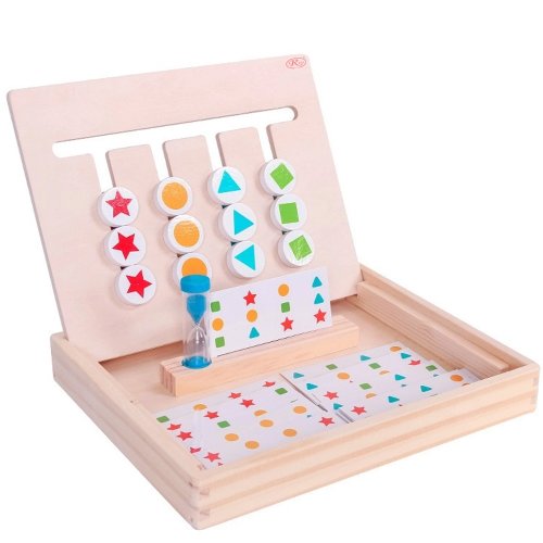 Joc Montessori – Labirint asociere culori 2 in 1, WD2504 RCO®