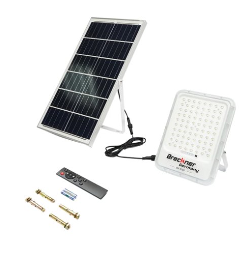 Omc - Lampa led cu panou solar 70w proiector 200w baterie 3,2v/30ah