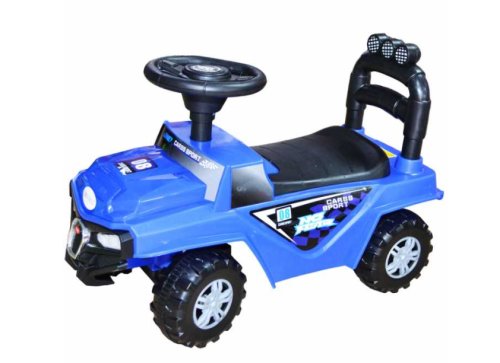 Masinuta de impins by Kart Goo Sport car pentru copii, maner de impins pentru parinti,bara de protectie,.design modern ,culoare albastru