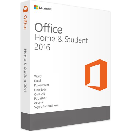 Microsoft Office 2016 Home & Student, 32/64 bit, Multilanguage, asociere cont MS, licenta electronica